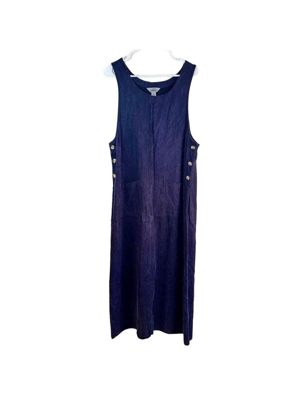 AMY K SU Corduroy Navy Maxi Jumper *VINTAGE*